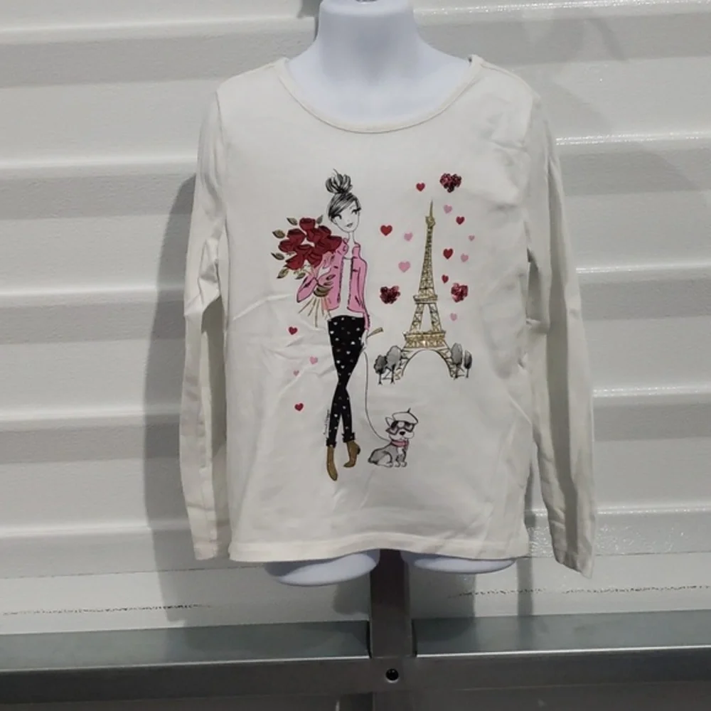 Girls long sleeve shirt size 7/8‎ Children's place brand